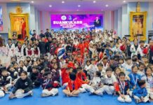 ปทุมธานี โค้ชแม็ก ชัชวาล นำทัพศิษย์เก่า สวนกุหลาบ รังสิต จัดเทควันโดชิงแชมป์ครั้งแรกมุ่งสร้างแรงบันดาลใจเยาวชน