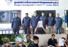 สืบตม.6 ร่วม ตม.จว.ภูเก็ต รวบสแกมเมอร์สาวหล่อชาวสวีเดน แก๊ง call center แฝงตัวหนีหมายจับตำรวจสากลซุกภูเก็ต !พฤติกรรมสุดแสบทำเป็นขบวนการอ้างตัวเป็น จนท.ธนาคาร และบริษัท finance โทรหลอกเหยื่อมูลค่าความเสียหายกว่า 60 ล้านบาท